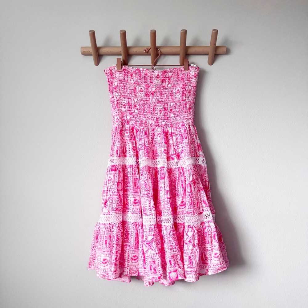 Lilly Pulitzer Kelvins Strapless Dress - Picture 7 of 16